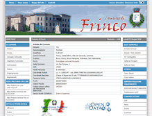 Tablet Screenshot of comune.frinco.at.it